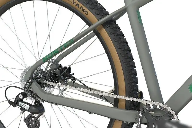 Велосипед Stark Hunter 29.2 HD р.19 2025 HQ-0017828 (серый матовый/зеленый, разобранный) – фото товара