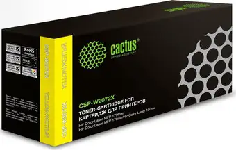 Картридж CACTUS CSP-W2072X (аналог HP W2072X) – изображение в каталоге