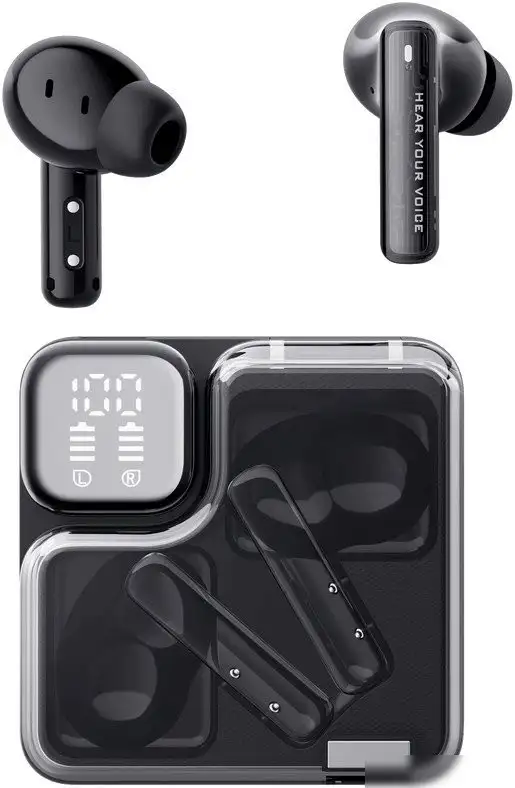 Наушники QCY MeloBuds Neo (черный) – фото товара