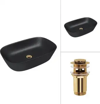 Умывальник Lauter 21393-60-A + клапан 21190G - изображение в каталоге