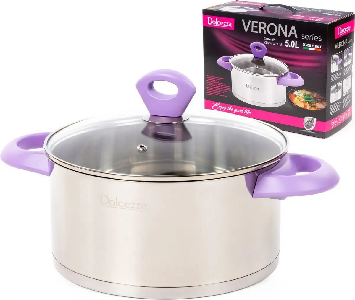 Кастрюля Dolcezza Verona 04731 (5л)