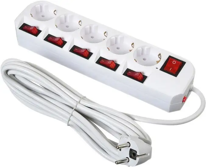 Сетевой фильтр Buro 500SH-5-SW-W – фото товара