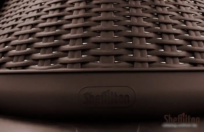 Стул Sheffilton SHT-S68 (коричневый/черный муар) – фото товара