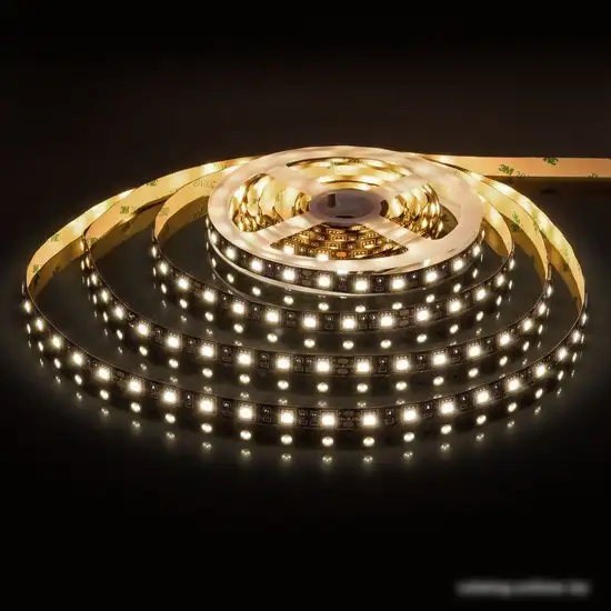 Светодиодная лента Elektrostandard 24V 14.4W 60Led 5050 IP20 дневной белый, Black a053683 – фото товара