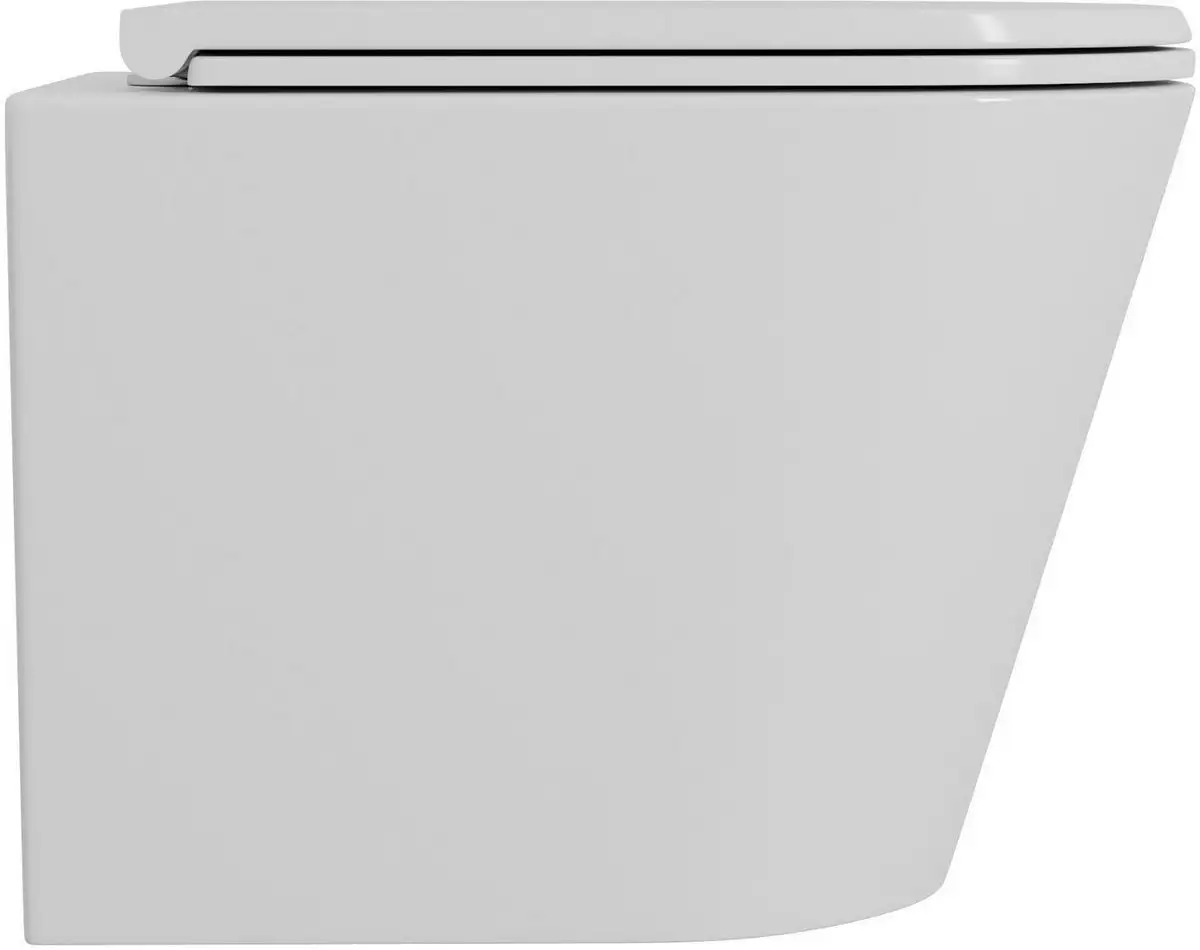 Унитаз подвесной D&K Venice DT1026516 (белый, сиденье микролифт) - фото товара