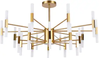 Люстра средней высоты Arte Lamp Ramona A7410PL-40PB – изображение в каталоге