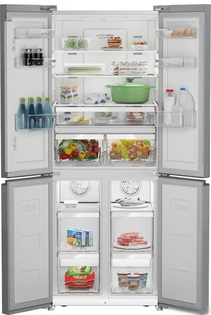 Четырёхдверный холодильник Hotpoint HFP4 480I X - фото товара