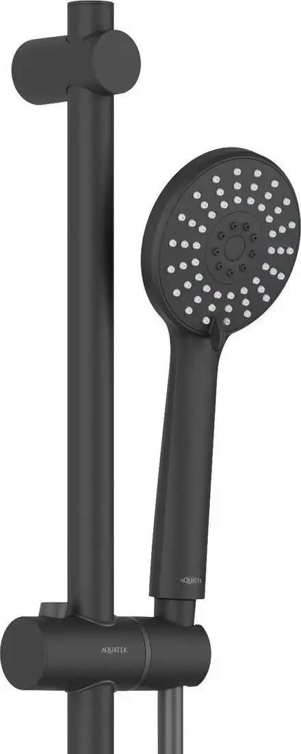 Душевой гарнитур Aquatek Бетта AQ2015MB (черный матовый) - фото товара