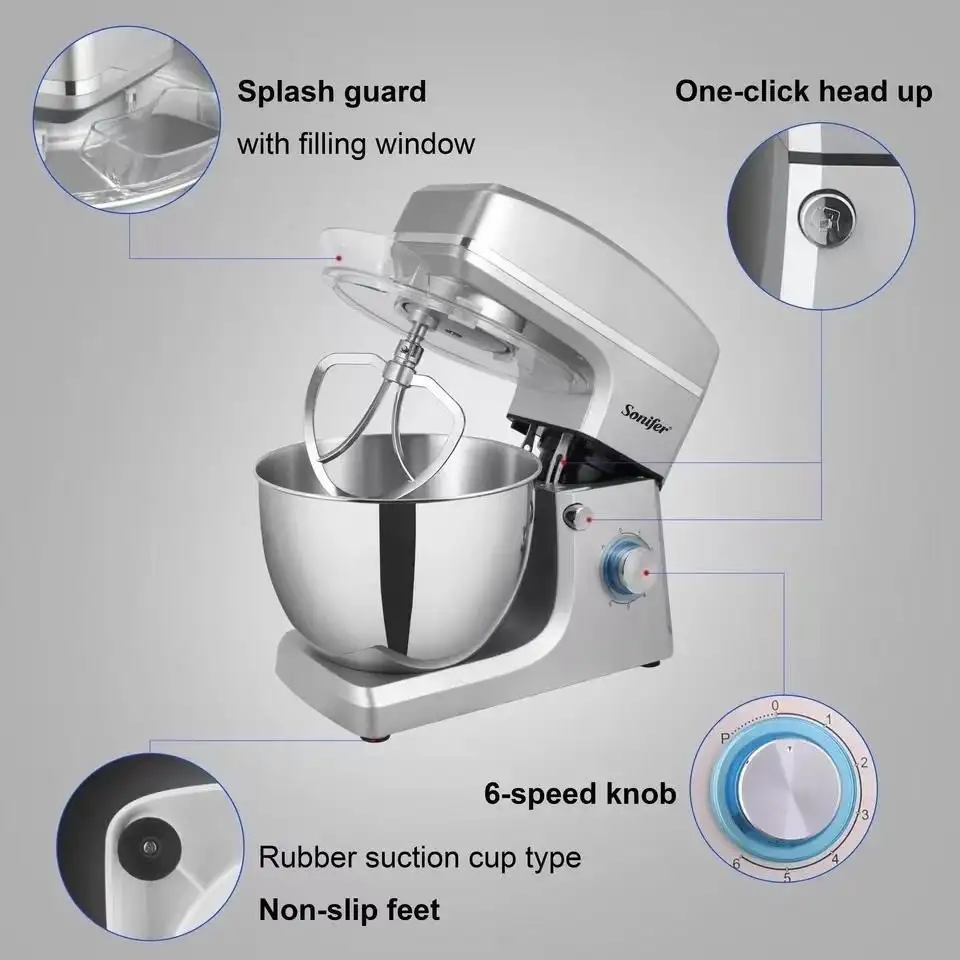 Планетарный миксер Sonifer SF-8066 - фото товара