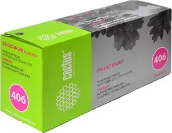 Картридж CACTUS CS-CLT-M406S (аналог Samsung CLT-M406S) – изображение в каталоге