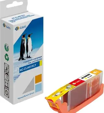Картридж G&G NC-CLI451XLY (аналог Canon CLI-451Y XL) – изображение в каталоге