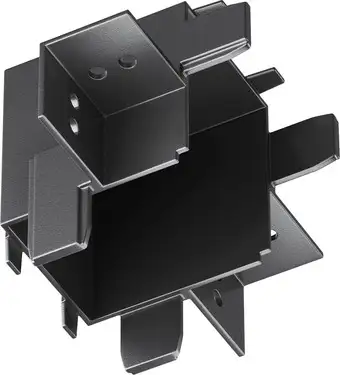 Коннектор питания шинопровода Maytoni Technical Radity TRA084CT-12B – изображение в каталоге