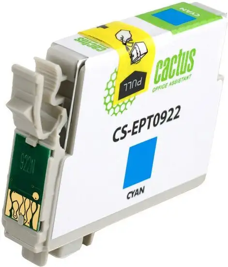 Картридж CACTUS CS-EPT0922 (аналог Epson EPT09224A10 (C13T10824A10)) – фото товара
