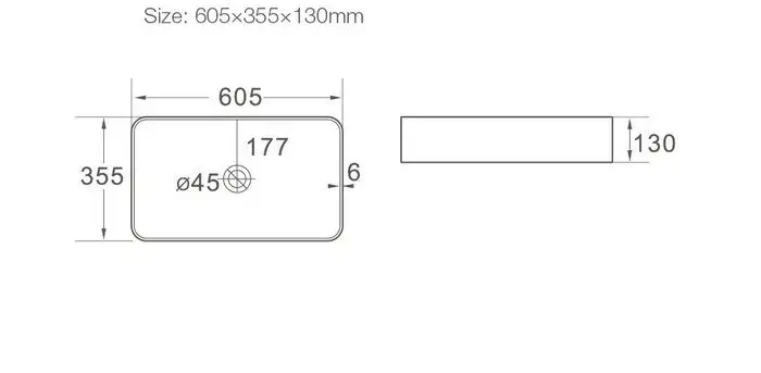 Умывальник SantiLine SL-1008 - фото товара