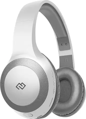 Наушники Digma BT-15 (белый/серый) – изображение в каталоге