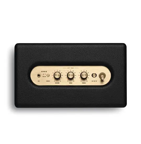 Беспроводная колонка Marshall Acton III (черный) – фото товара