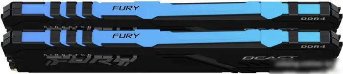 Оперативная память Kingston FURY Beast RGB 2x32ГБ DDR4 3200 МГц KF432C16BB2AK2/64 – фото товара