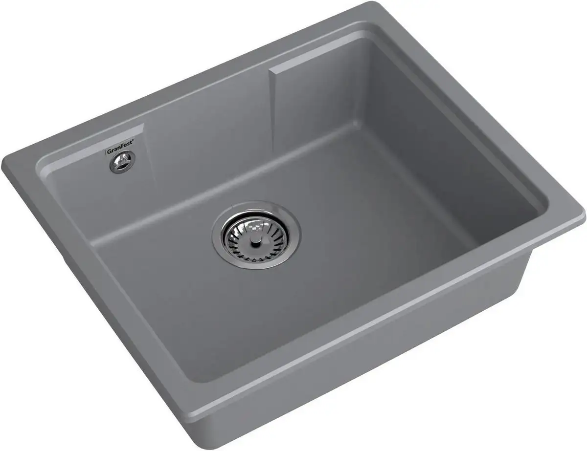 Кухонная мойка GranFest GF-Urban-4555 (темно-серый) - фото товара