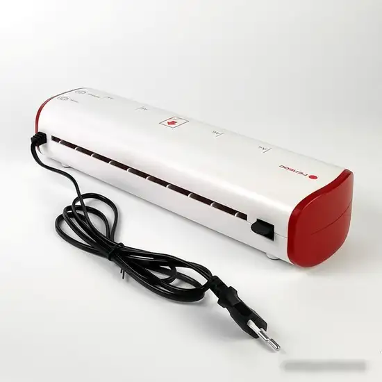 Ламинатор Гелеос ЛМ A4 Модерн (белый/красный) – фото товара