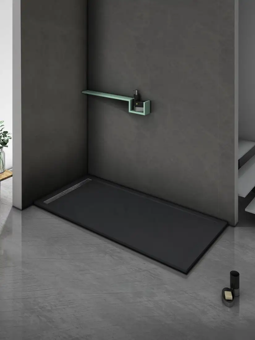 Душевой поддон WeltWasser TRS 10090 Stone-BL (с сифоном) - фото товара