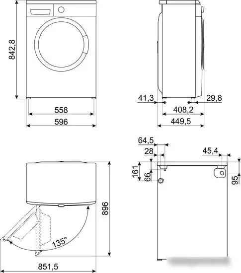 Стиральная машина Smeg LBW60CIT - фото товара