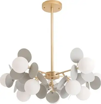 Подвесная люстра Arte Lamp Peacock A1369SP-10GY – изображение в каталоге
