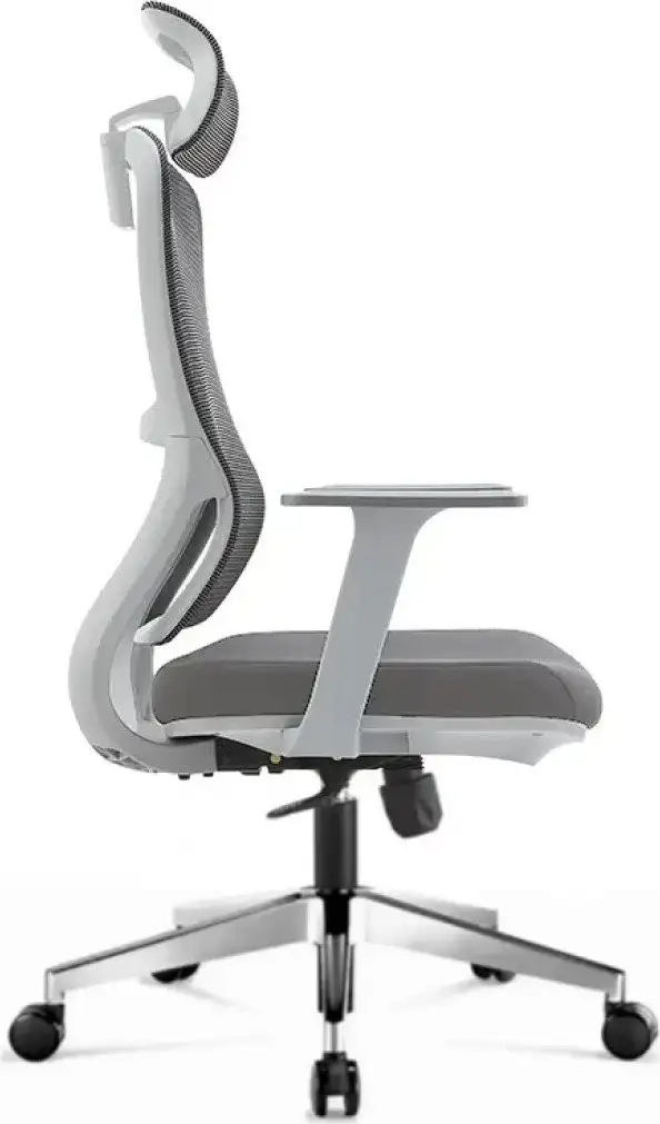 Офисное кресло SitUp Point Lux Grey Chrome (сетка Grey/Grey) – фото товара