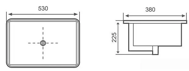 Умывальник Aquatek AQ10491-00 - фото товара
