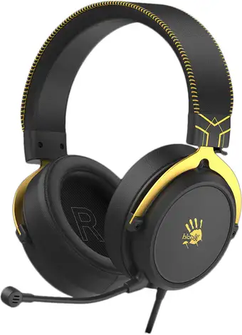 Наушники A4Tech Bloody M590i (черный/желтый) – изображение в каталоге