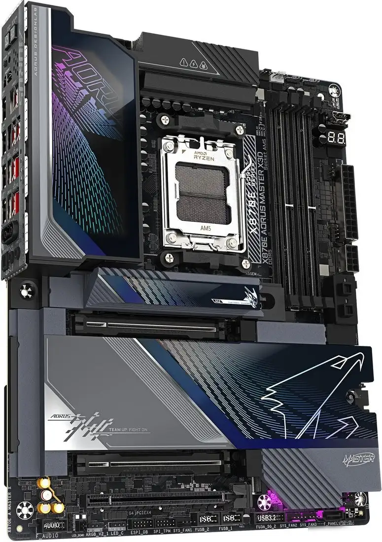 Материнская плата Gigabyte X870E Aorus Master X3D – фото товара