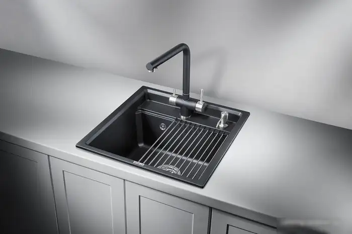 Кухонная мойка Granula KS-5002 (шварц) - фото товара