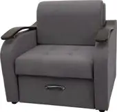 Кресло Сириус Лидер-2 ППУ 95x110 (Eva 07 велюр темно-серый) – изображение в каталоге