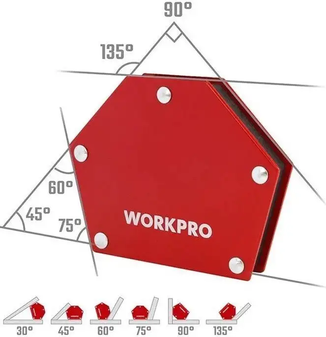 Фиксатор магнитный Workpro WP232049 – фото товара