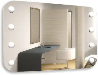 Silver Mirrors Tony 80x55 LED-00002479
