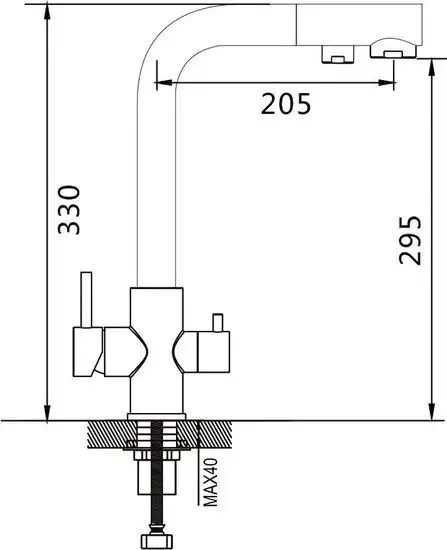 Смеситель Shevanik S328T - фото товара