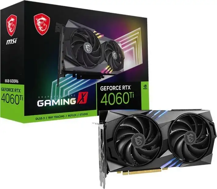 Видеокарта MSI GeForce RTX 4060 Ti Gaming X 8G – фото товара