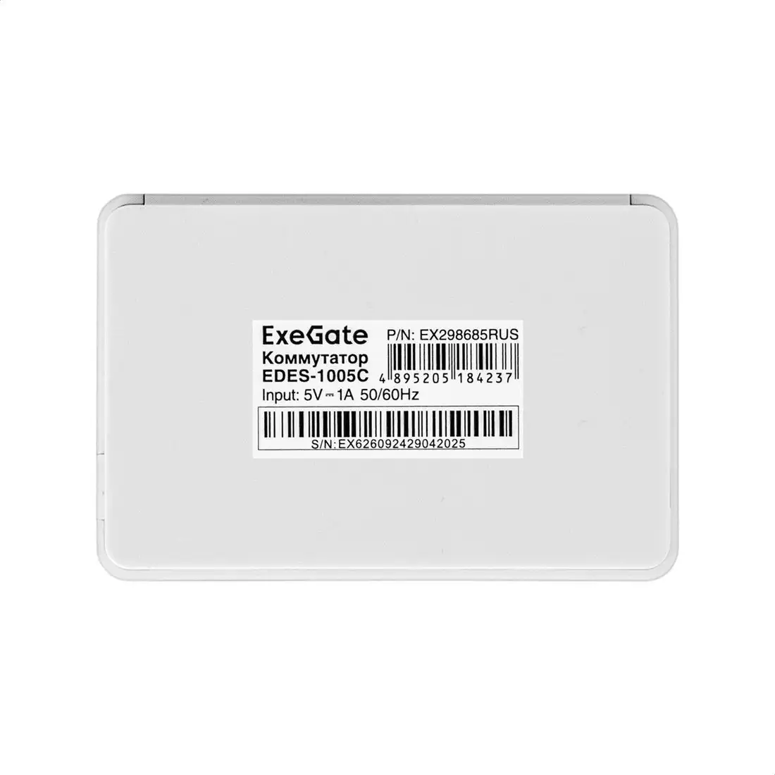 Неуправляемый коммутатор ExeGate EDES-1005C – фото товара