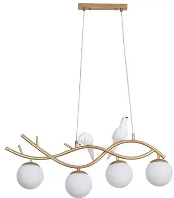 Подвесная люстра Arte Lamp Eltanin A3422SP-4GO – изображение в каталоге