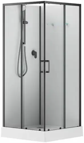 Душевая кабина Aquanet Passion Evo S 90 (черный) - изображение в каталоге