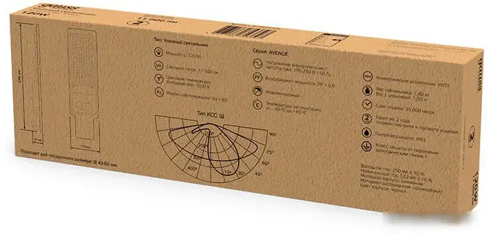 Уличный прожектор Gauss Avenue 629534320 – фото товара