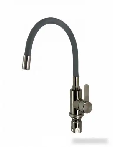 Кухонная мойка БелЭворс Forma L + смеситель W74004-9 + дозатор L405-1 (серый/сатин) - фото товара