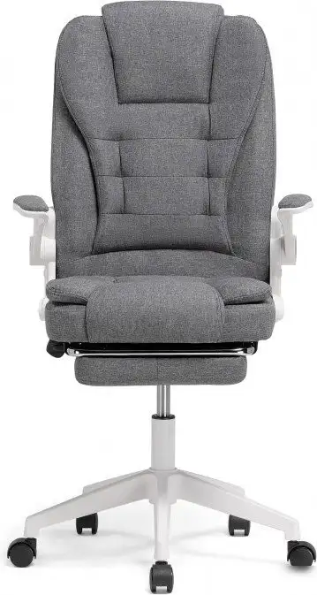 Офисное кресло Woodville Mitis (серый/белый) – фото товара