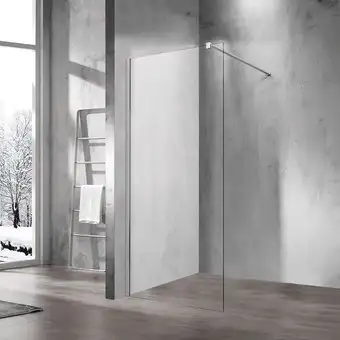 Душевая стенка Vincea Walk-In VSW-1H100CL (хром/прозрачное) - изображение в каталоге