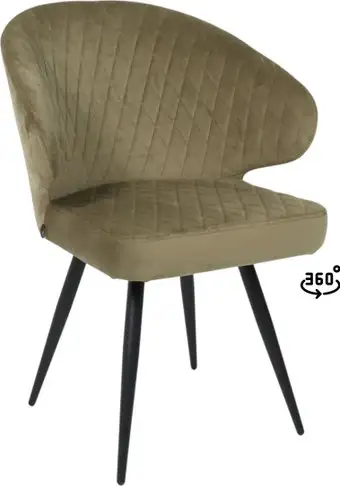 Стул Мамадома Rob-R1 360 (d12 Olive Lux/черный) – изображение в каталоге