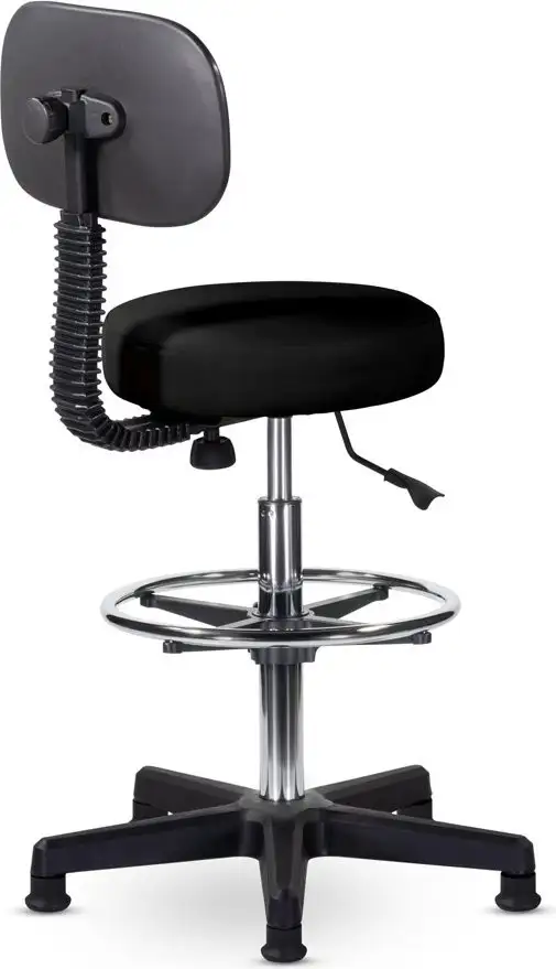 Офисное кресло UTFC Стул кассира со спинкой (Z11/черный) – фото товара