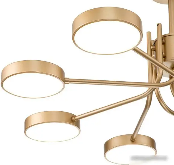 Люстра средней высоты Escada Skylar 10258/8 LED*70W Champagne gold – фото товара