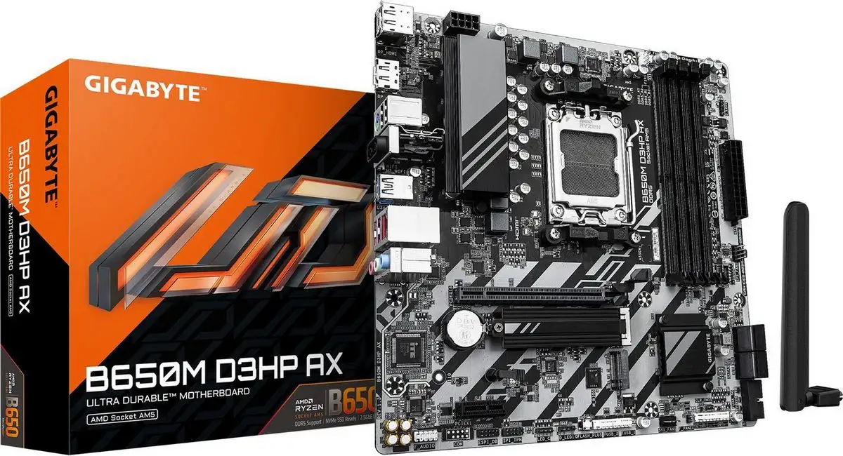 Материнская плата Gigabyte B650M D3HP AX (rev. 1.3) – фото товара