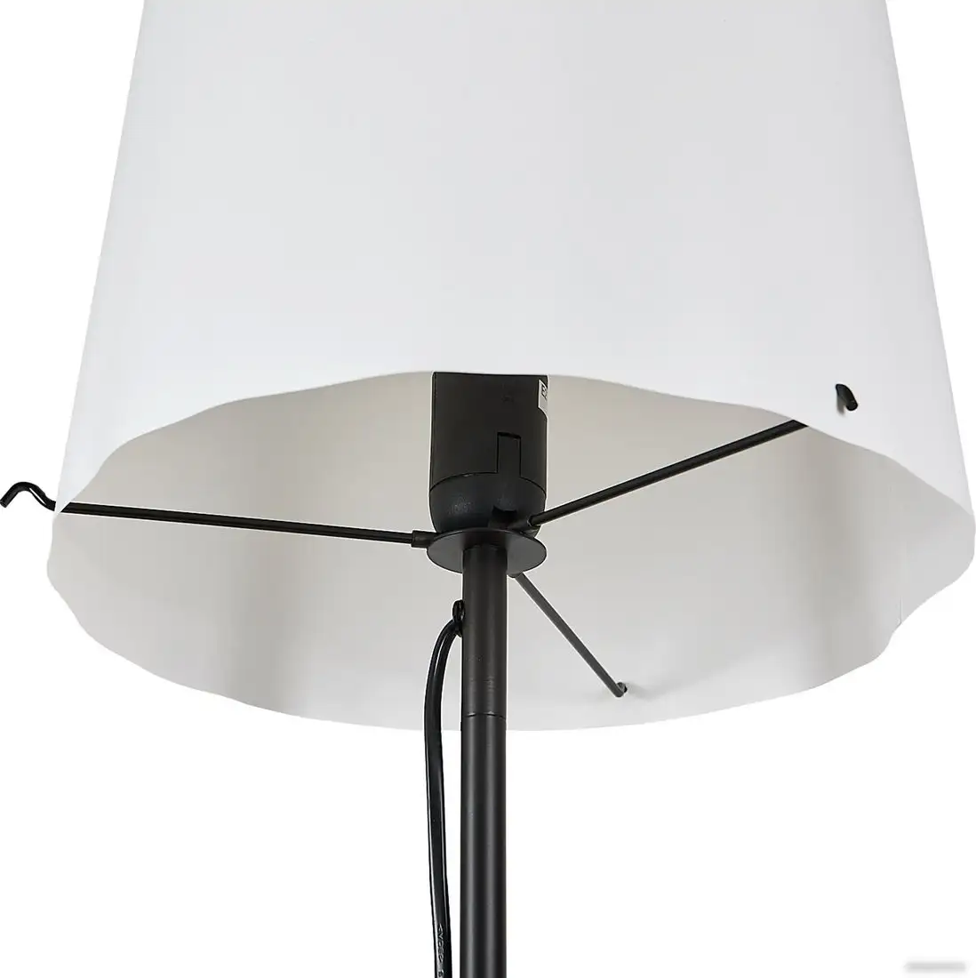 Торшер Uniel UML-T510 E27 BLACK/WHITE UL-00010193 – фото товара