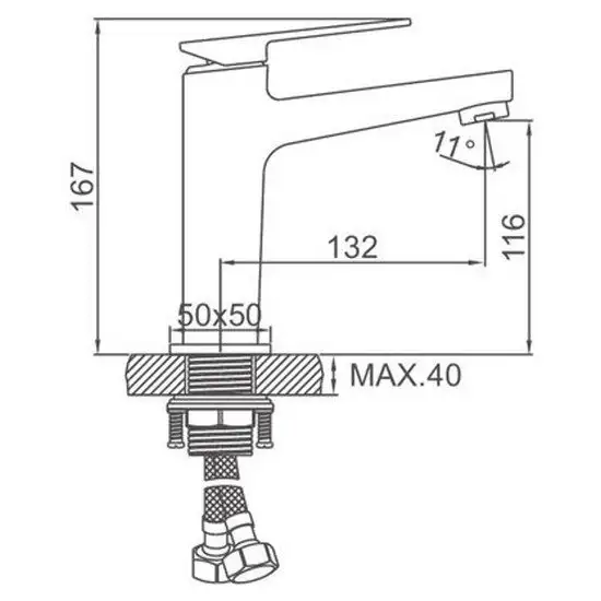 Смеситель Ledeme L1078 - фото товара