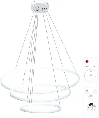 Подвесная люстра Arte Lamp Meridiana A2198SP-3WH – изображение в каталоге